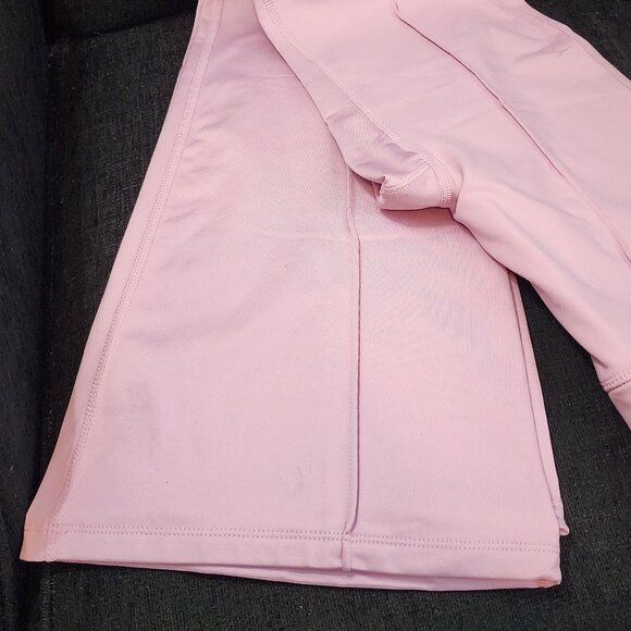 Victoria's Secret Pink - Pink Poodle Winter Flare Leggings - Woman's Size Small - Picture 3 of 6